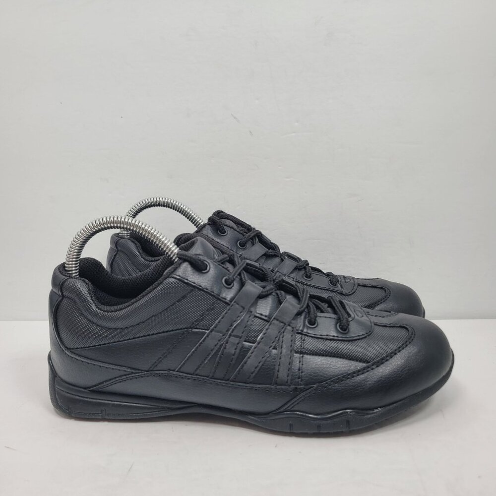 Safe T Step Women's Comfortable Black Sneakers137745 US Size 8.5W